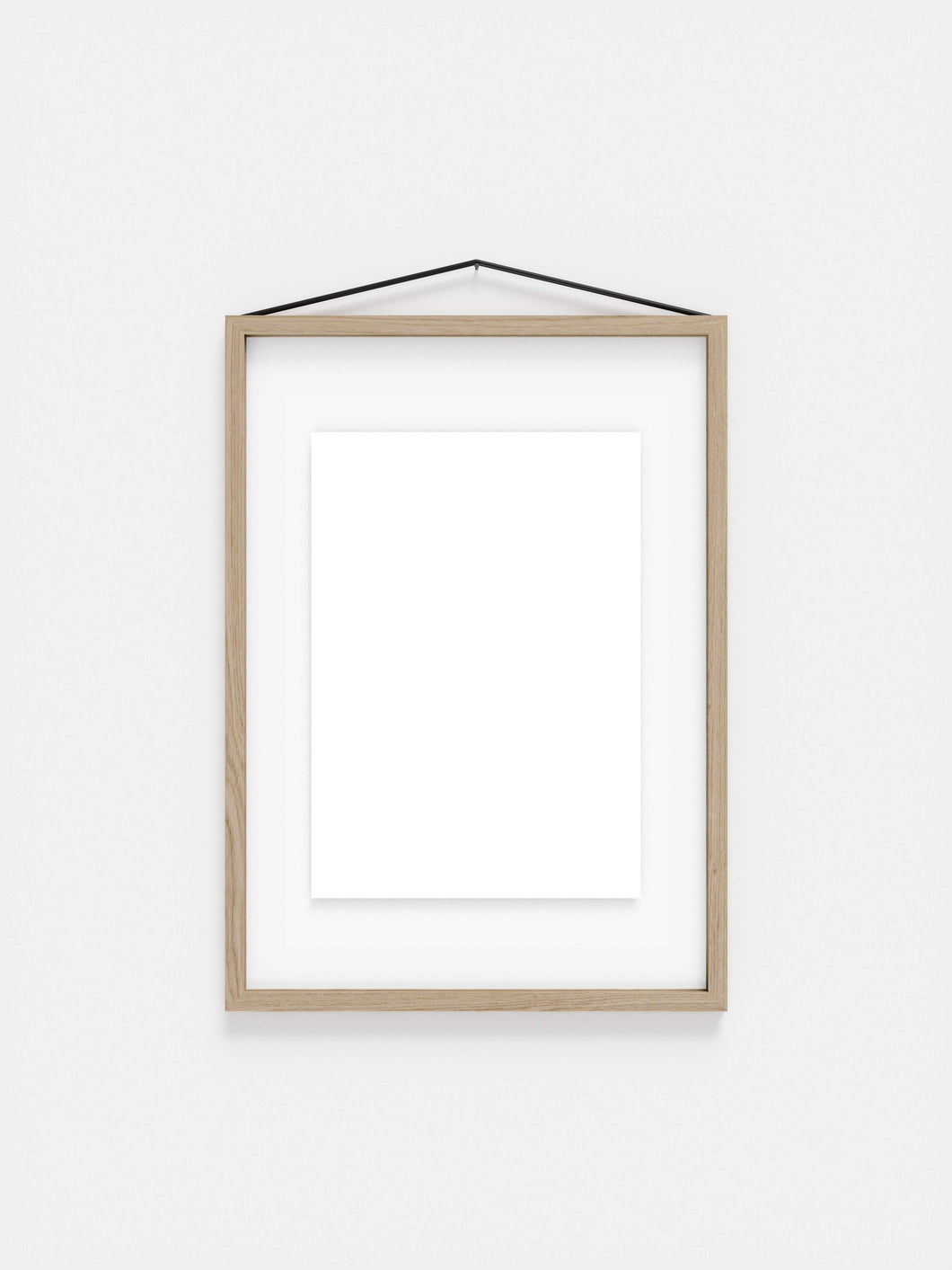 Moebe Transparent Frame - Oak