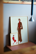 Ladda upp bild till gallerivisning, Röd med pärlor
