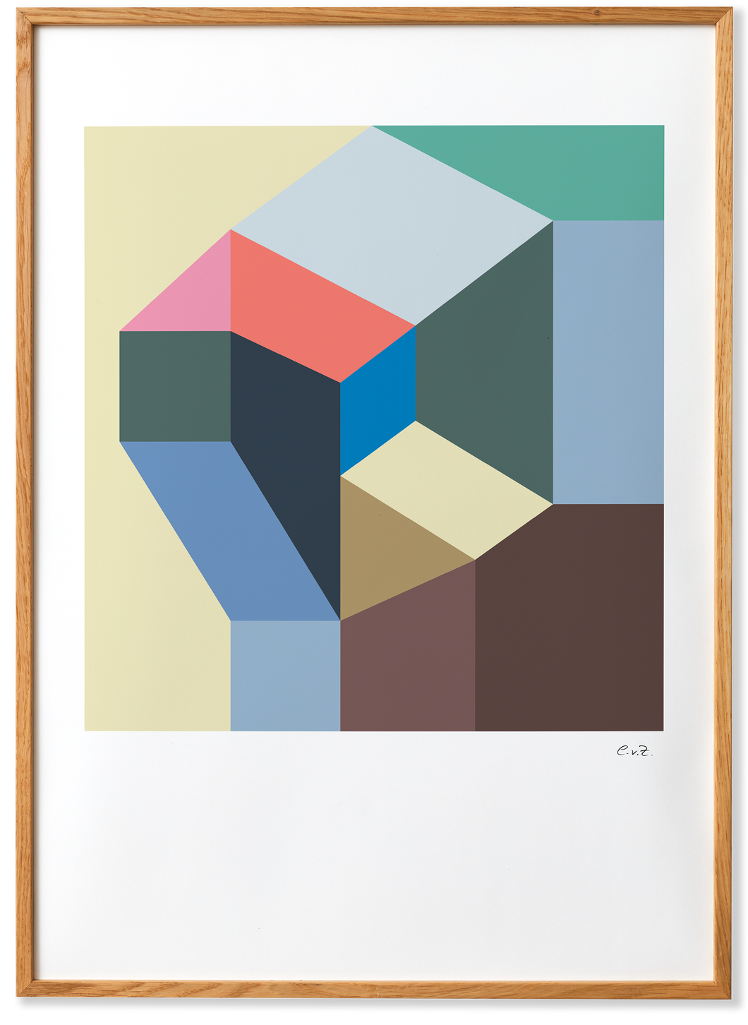 Collage två - akustisk panel
