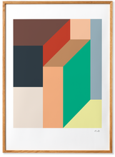 Ladda upp bild till gallerivisning, Collage fyra - akustisk panel
