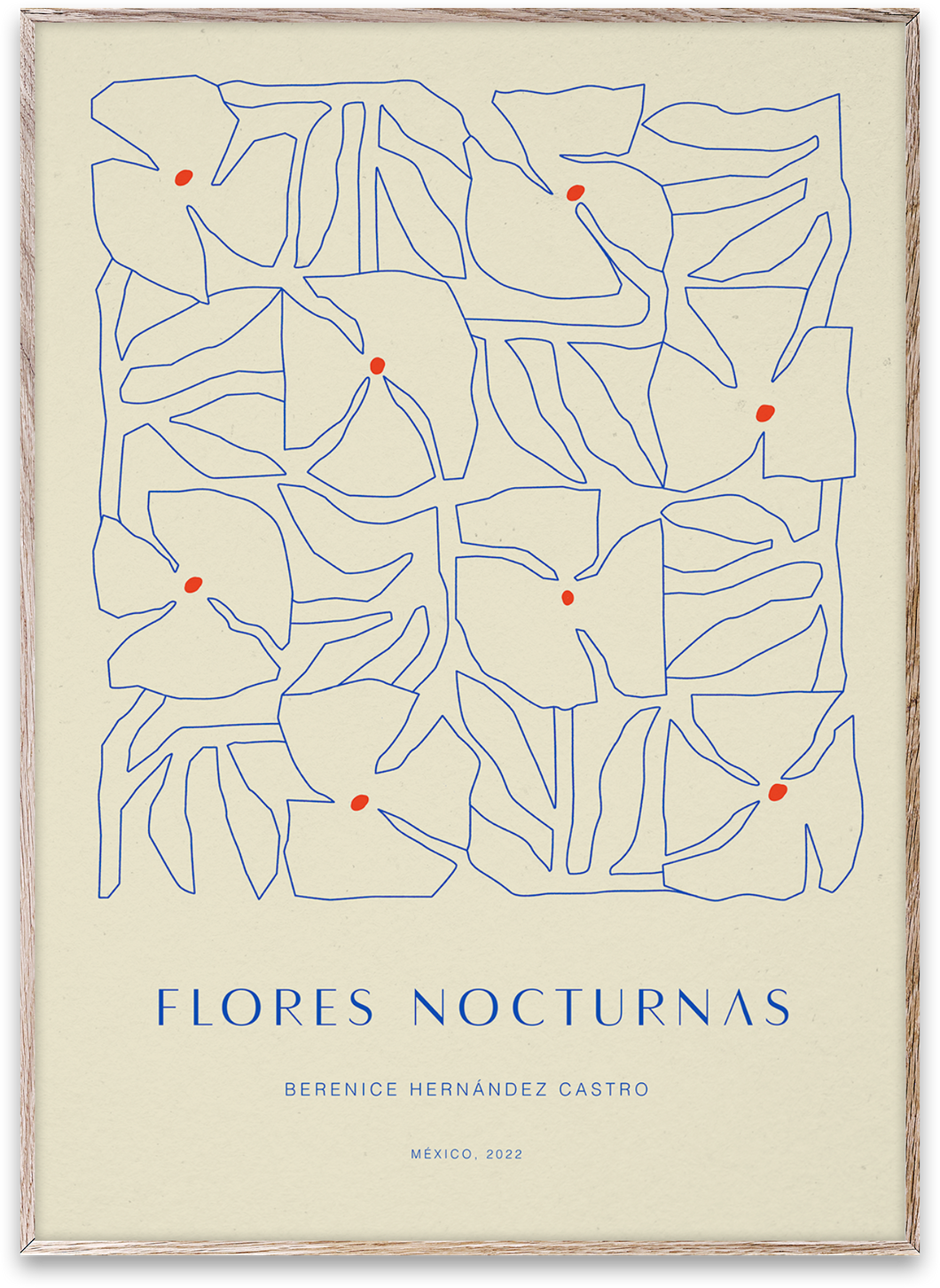 Flores Nocturnas 01 - Akustikpanel