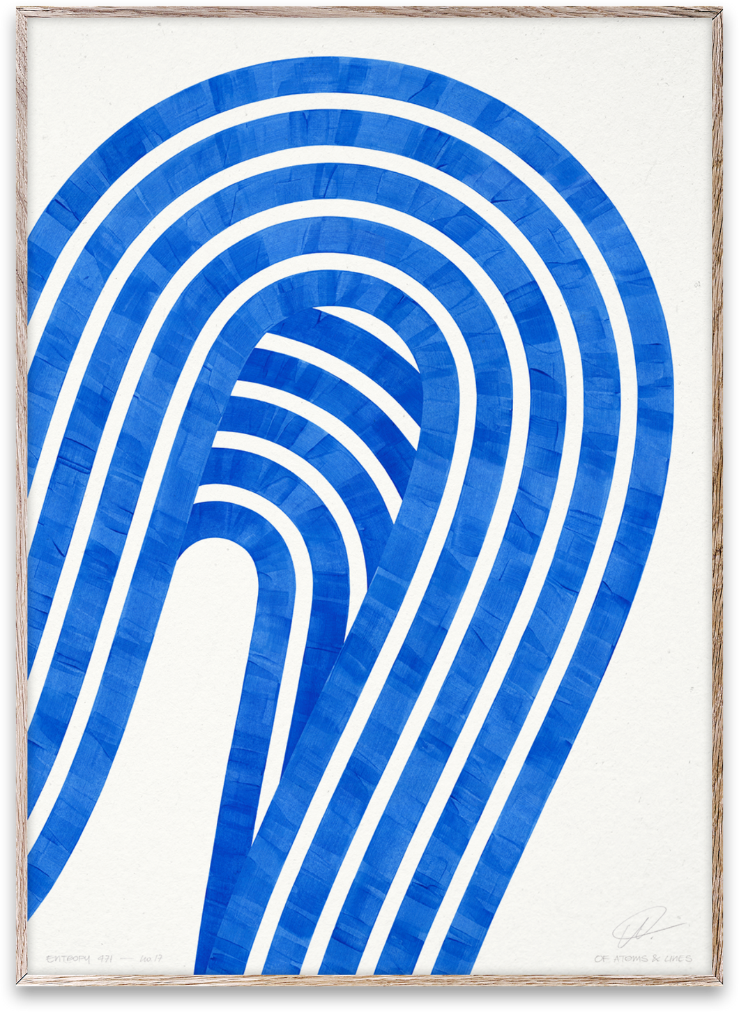 Entropy Blue 01 - Acoustic Panel
