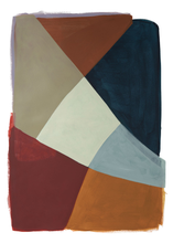 Ladda upp bild till gallerivisning, Målade former 03 - Akustikpanel
