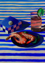 Ladda upp bild till gallerivisning, Shrimp &amp; Stripes - Akustikpanel
