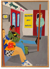 Ladda upp bild till gallerivisning, Människor är konstiga - akustisk panel
