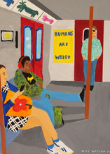 Ladda upp bild till gallerivisning, Människor är konstiga - akustisk panel
