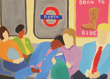 Ladda upp bild till gallerivisning, Born To Ride - Akustikpanel
