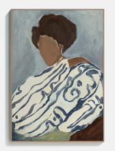 Load image into Gallery viewer, Blue Curls - Acoustic Panel
