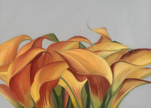 Ladda upp bild till gallerivisning, Gula blommor - Akustikpanel
