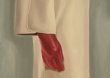 Ladda upp bild till gallerivisning, Röd handske - akustikpanel
