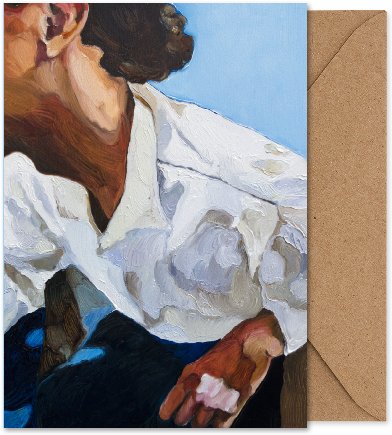 The Man I Met at a Bar - Folded Art Card