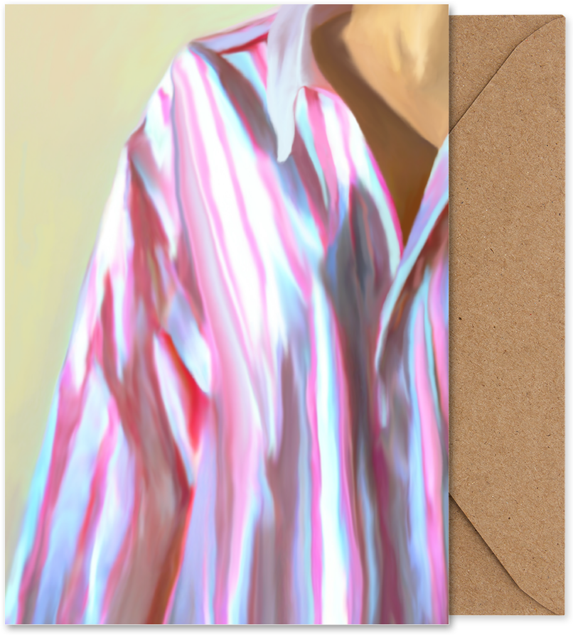 Dad Shirt - Folded Art Card