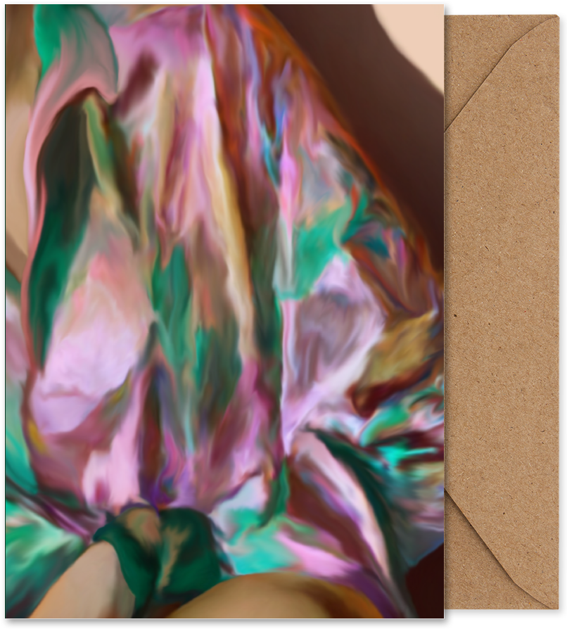 1986 - Folded Art Card