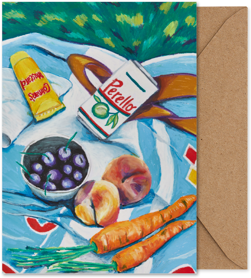 The Picnic - Folded Art Card