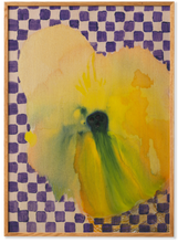 Load image into Gallery viewer, Flower with Checks 02 - Acoustic Panel
