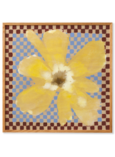 Load image into Gallery viewer, Flower with Checks 03 - Acoustic Panel
