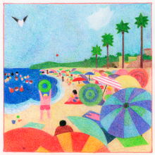 Ladda upp bild till gallerivisning, At The Beach - Acoustic Panel
