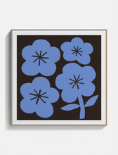 Load image into Gallery viewer, Blue Flowers - Acoustic Panel
