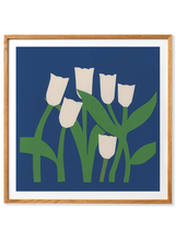 Ladda upp bild till gallerivisning, White Tulips - Acoustic Panel
