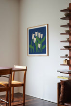 Ladda upp bild till gallerivisning, White Tulips 70x70 cm
