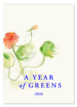 Load image into Gallery viewer, A Year of Greens - 2026 Calendar
