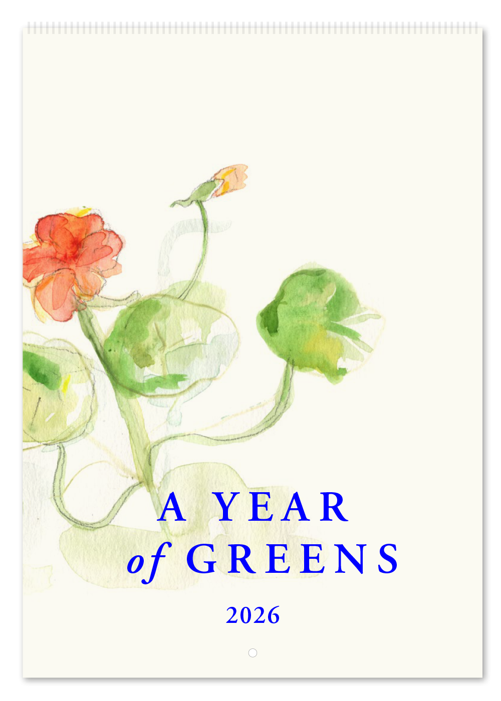 A Year of Greens - 2026 Calendar