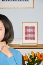 Load image into Gallery viewer, Woven Check - Rose
