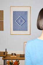 Load image into Gallery viewer, Woven Diamond - Blue

