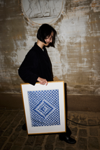 Load image into Gallery viewer, Woven Diamond - Blue
