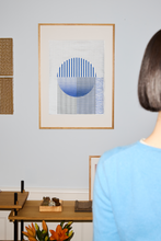 Load image into Gallery viewer, Woven Dome - Blue
