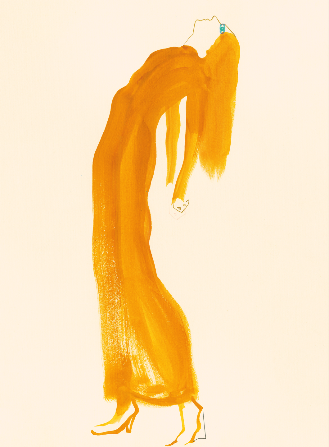 The Saffron Dress
