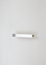 Load image into Gallery viewer, Floating Gallery Shelf - Brushed steel / oak
