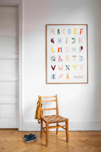 Ladda upp bild till gallerivisning, Alphabet Spaghetti - färgglad (danska)
