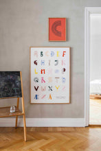 Ladda upp bild till gallerivisning, Alphabet Spaghetti - färgglad (danska)
