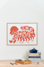 Load image into Gallery viewer, CHINESE DOG - RED/WHITE
