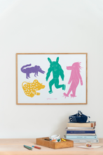 Load image into Gallery viewer, FOUR CREATURES - MULTI

