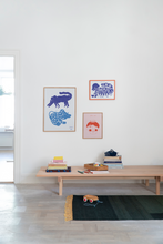 Load image into Gallery viewer, CHINESE DOG - BLUE
