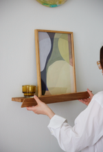 Load image into Gallery viewer, Floating Gallery Shelf - Oak
