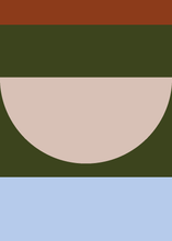 Load image into Gallery viewer, Half Circles IV - Multi
