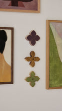 Ladda upp bild till gallerivisning, Ceramic Wall Flowers - Colourful Glaze - SOLD OUT
