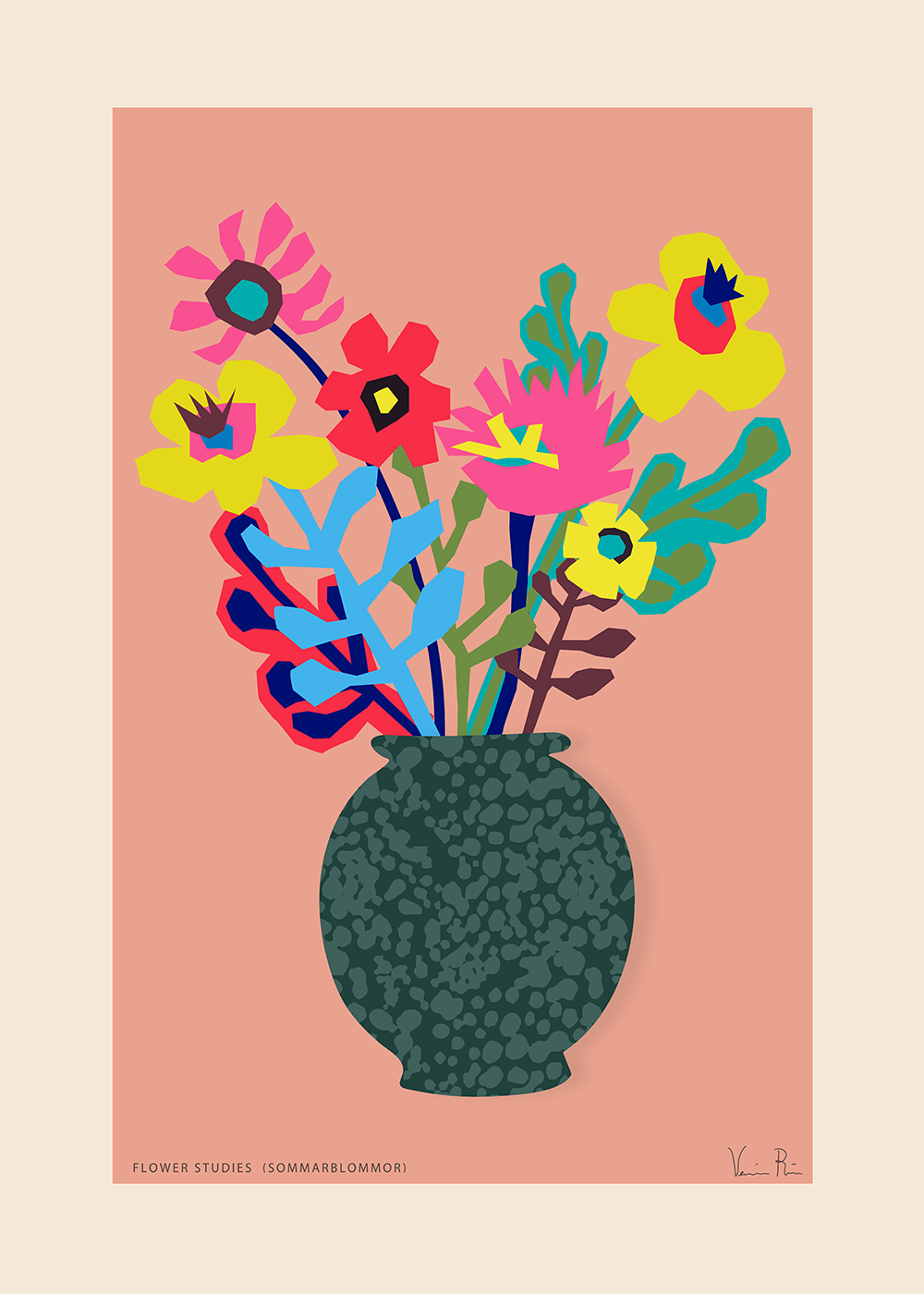 Blomsterstudier 02 - Sommar
