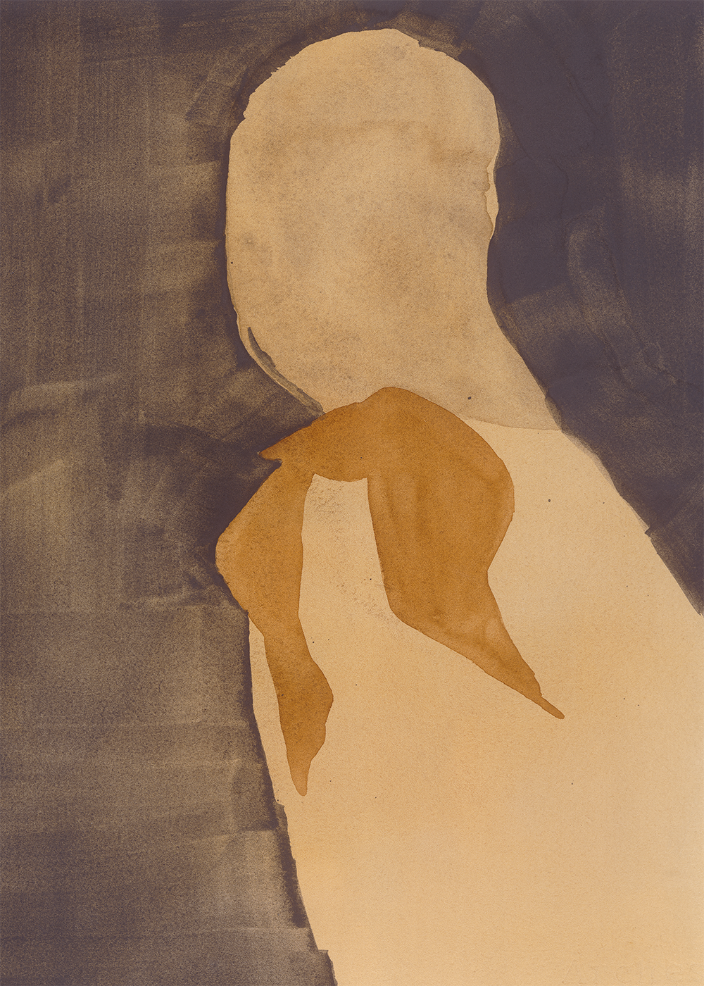 Brown Scarf