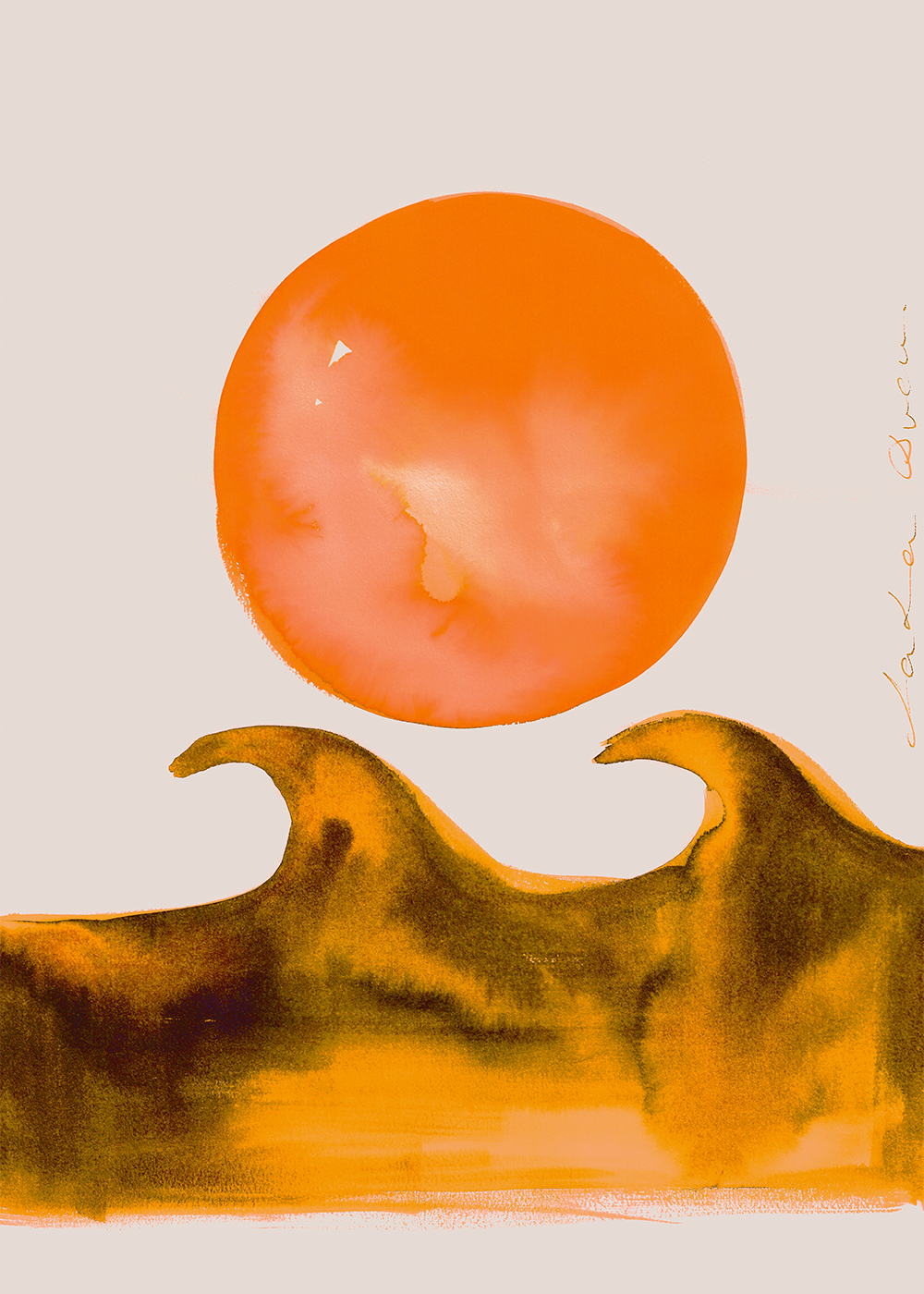 Sunset Waves