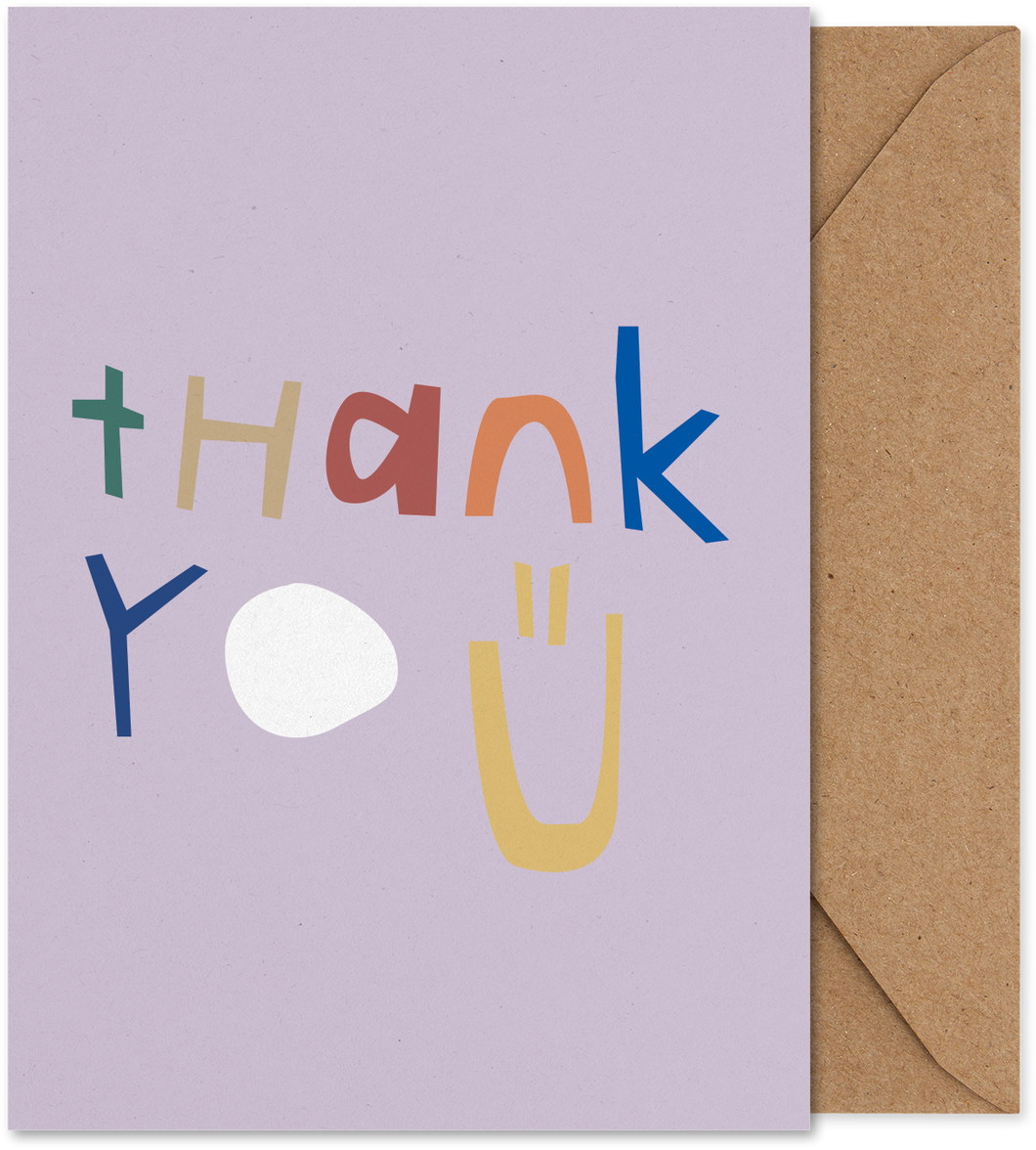 Thank You Art Card