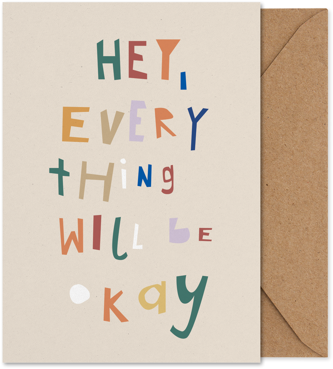 Everything OK Art Card