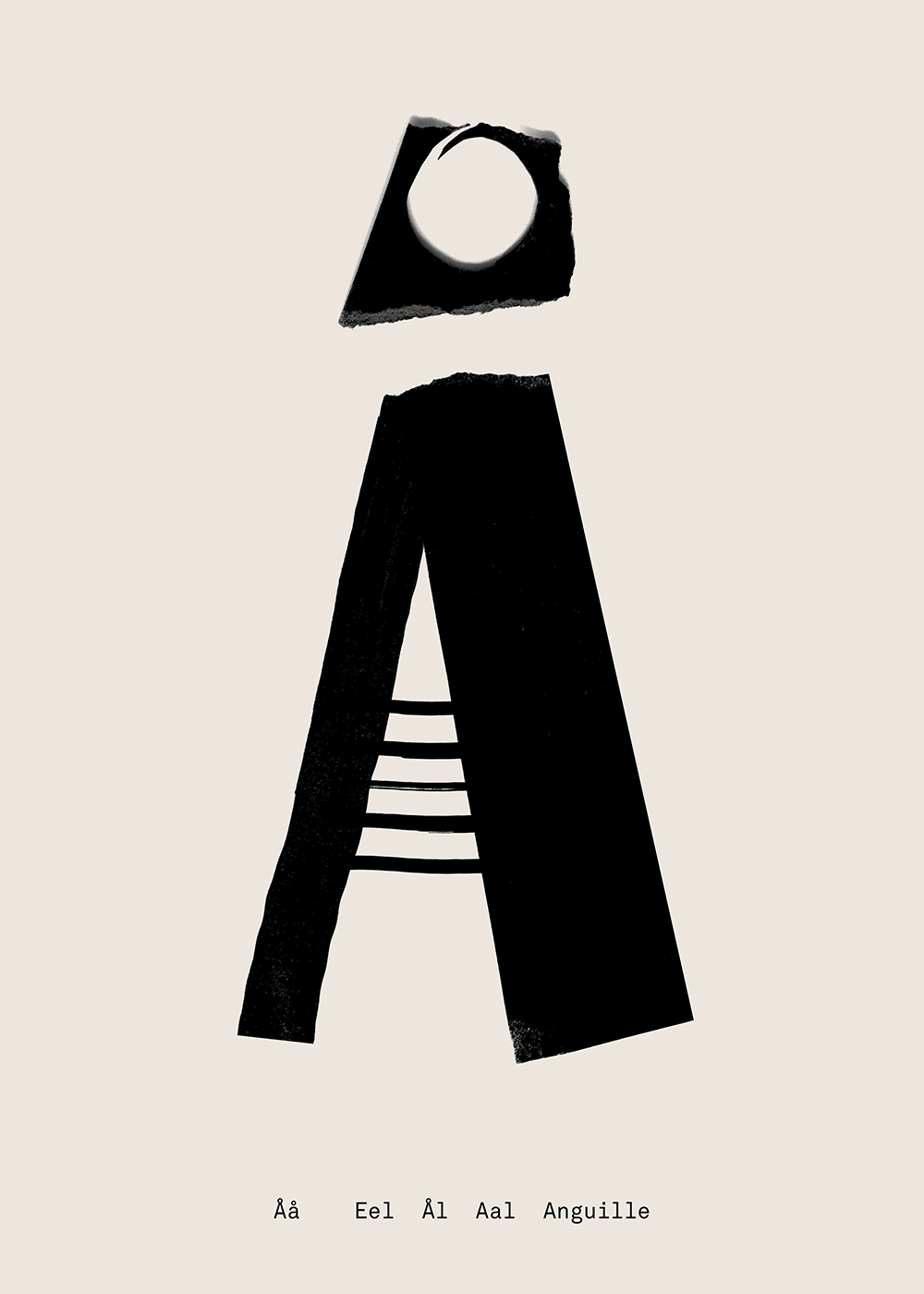 Å - Alphabet Spaghetti