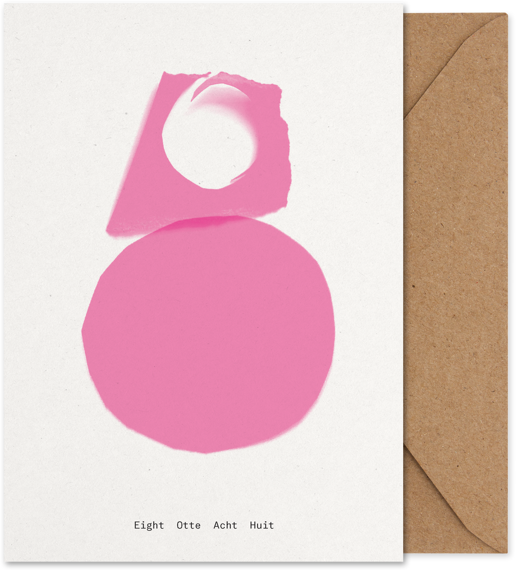 Spaghetti Number 8 - Folded Card