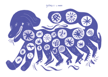 Load image into Gallery viewer, CHINESE DOG - BLUE
